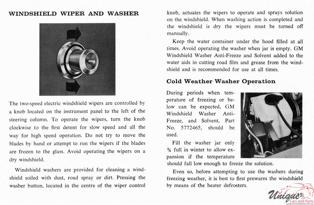 1966 Pontiac Canadian Owners Manual Page 13